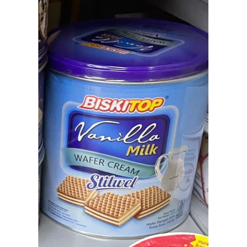 

Biskitop wafer cream vanilla milk