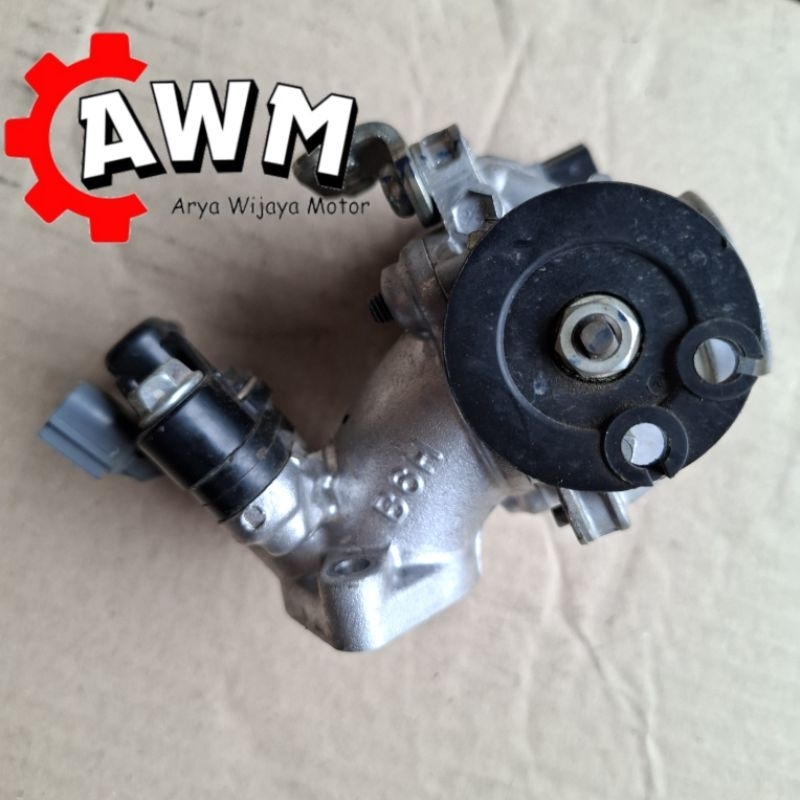 Throttle body tb trotol body sensor tps injektor new nmax 155 new aerox 155 kode b6h original