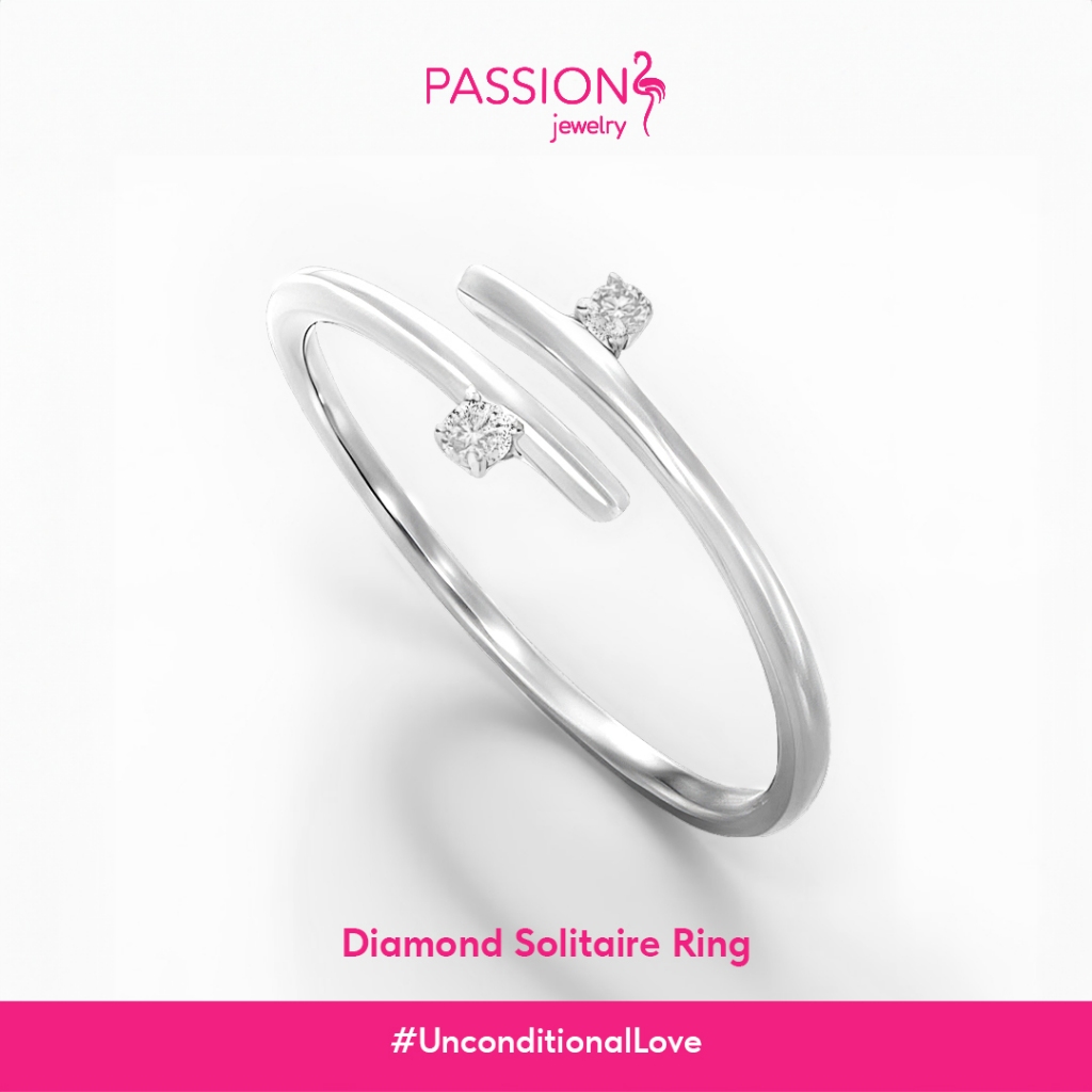 Passion Jewelry - Cincin Berlian Wanita Emas 18K CWS0281