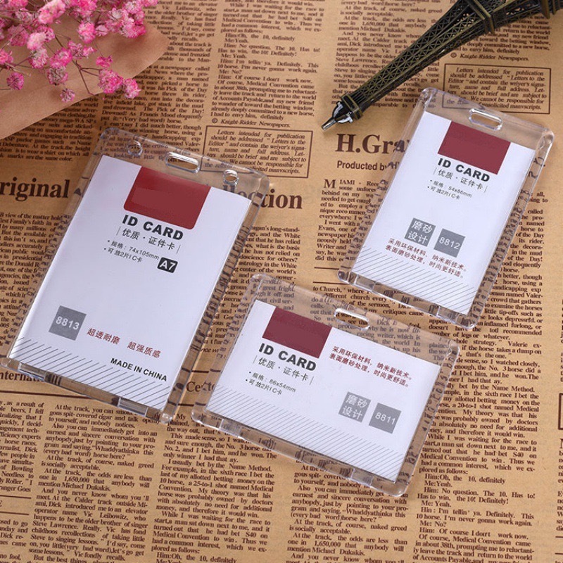 

[kstuffind] ID CARD ACRYLIC TRANSPARANT HOLDER AKRILIK MURAH PREMIUM TEMPAT KARTU ID TRANSPARENT