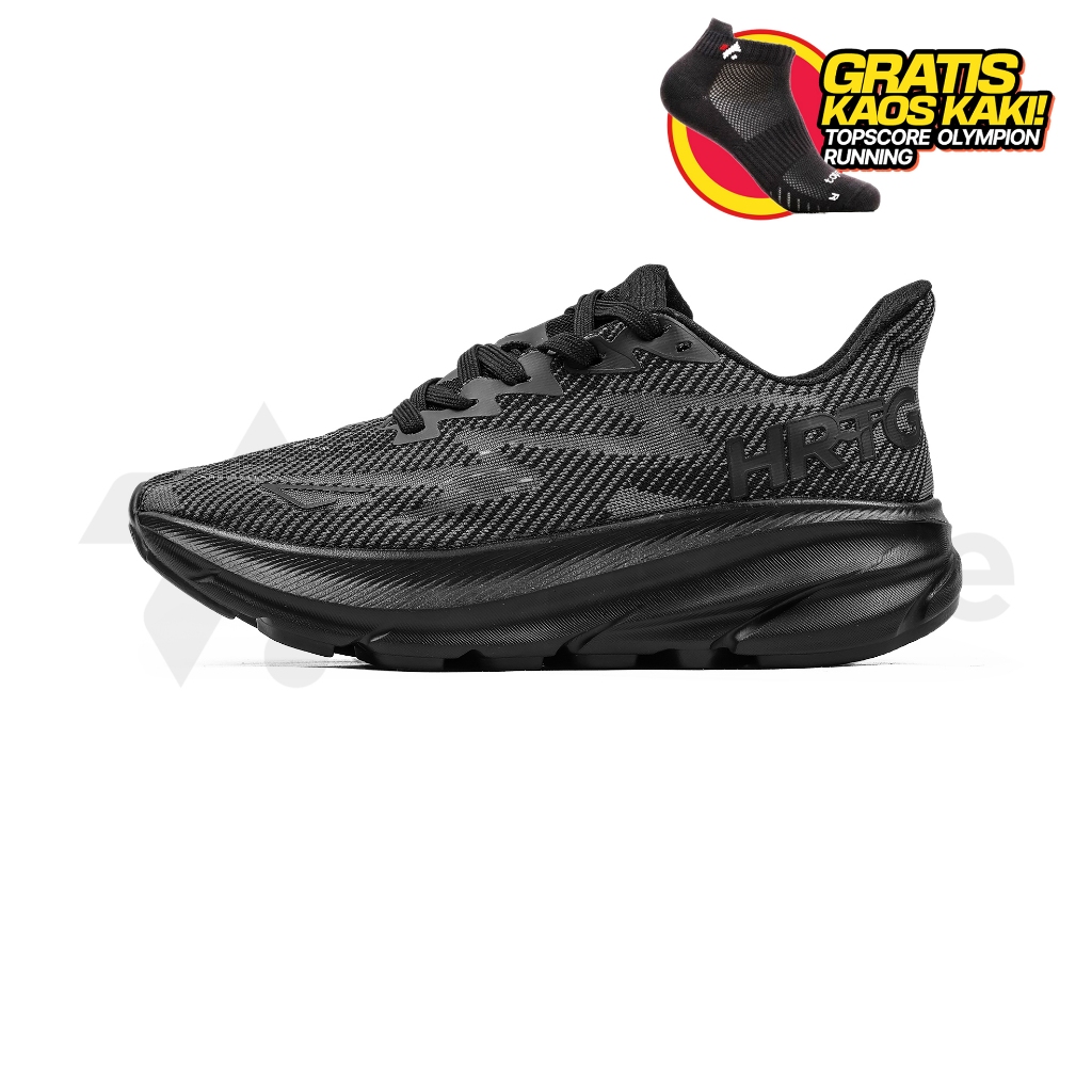 HEIDEN HERITAGE Sepatu Running Stryde 1 Full Black