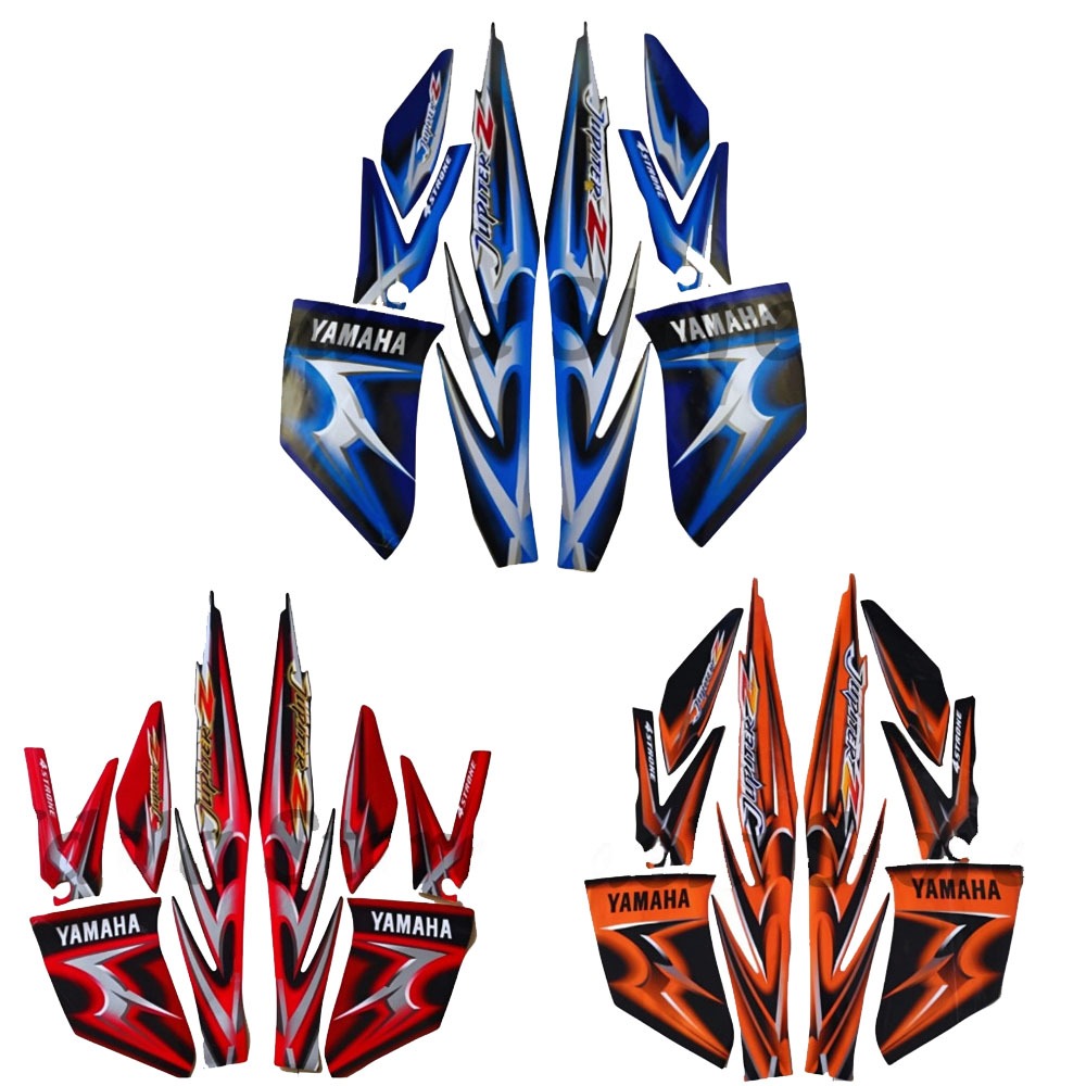 Stiker Striping Yamaha Jupiter Z Burhan 2006 List Body Motor Yamaha Jupiter Z Burhan 2006