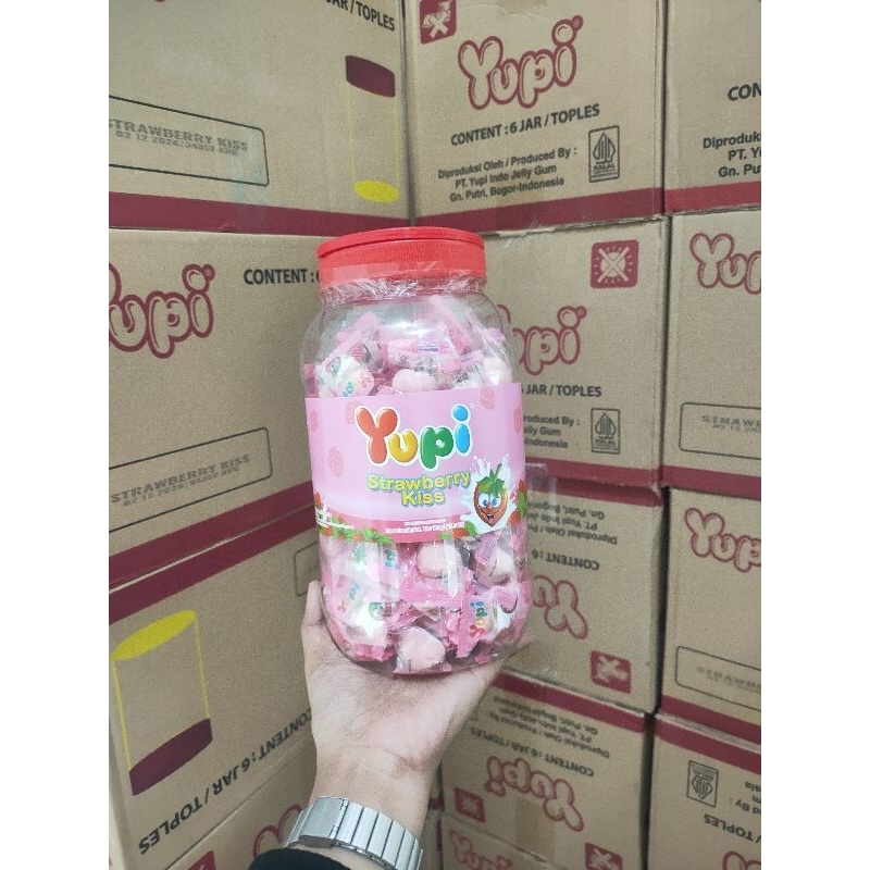 

[MT] 1 DUS ISI 6 TOPLES Yupi Strawberry Kiss/ Yupi Bolicious Toples