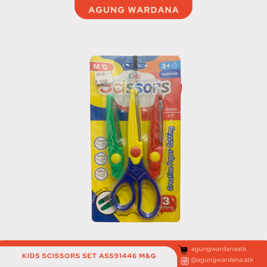 

SET GUNTING ANAK BERGELOMBANG ASS91446 M&G DENGAN 3 BENTUK