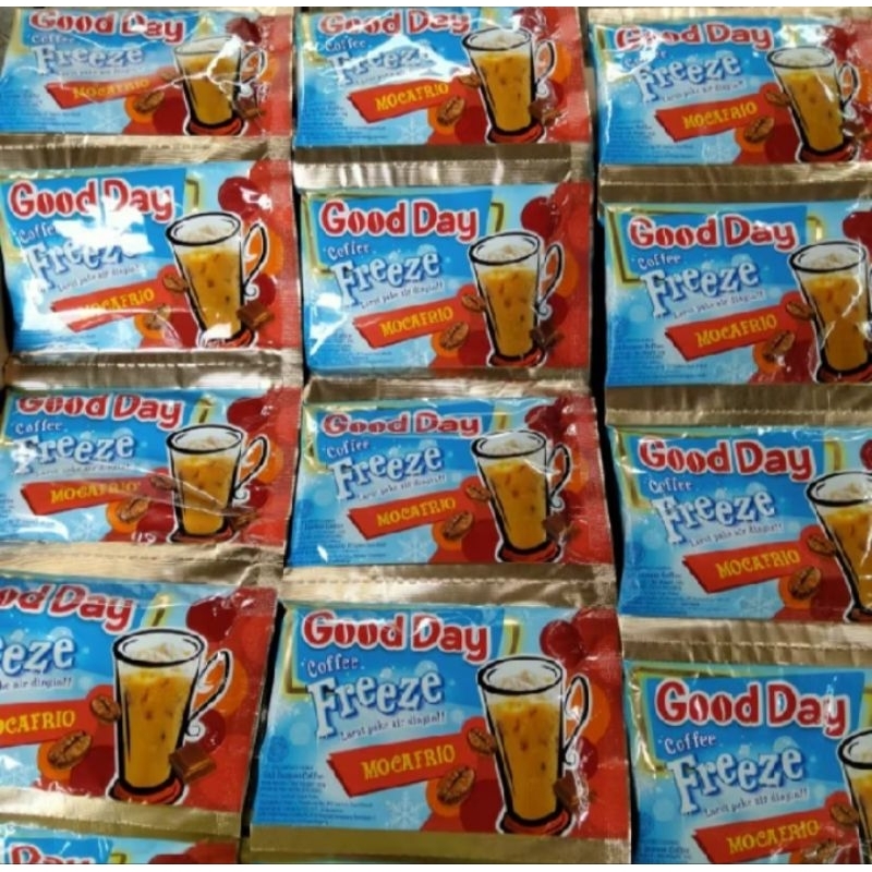 

GOOD DAY FREEZE MOCAFRIO KEMASAN 30 GR X 30 SCT