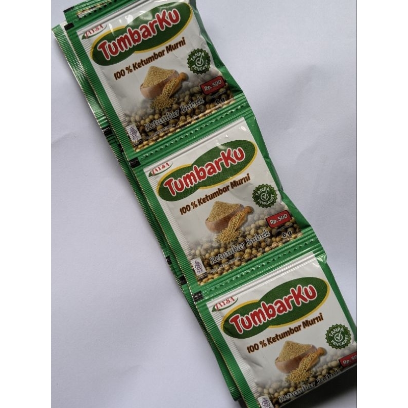 

Tumbarku - Ketumbar Bubuk sachet - ketumbar bubuk murah - Tumbar Saset