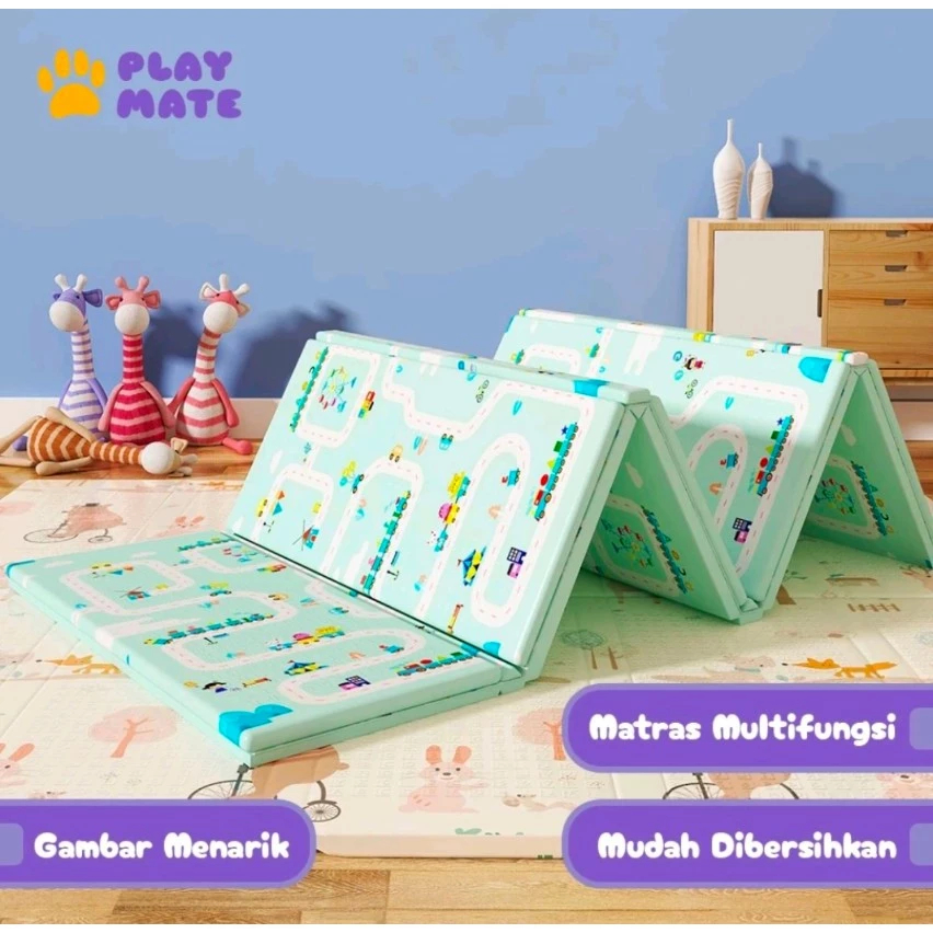 MATRAS BAYI & ANAK PLAYMATE TIKAR LIPAT 150CM X 200CM X 6MM