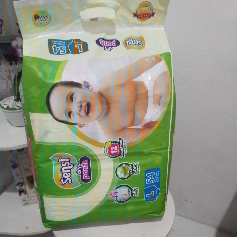 Sensi Dry Pants L54/pempers/popok/diapers