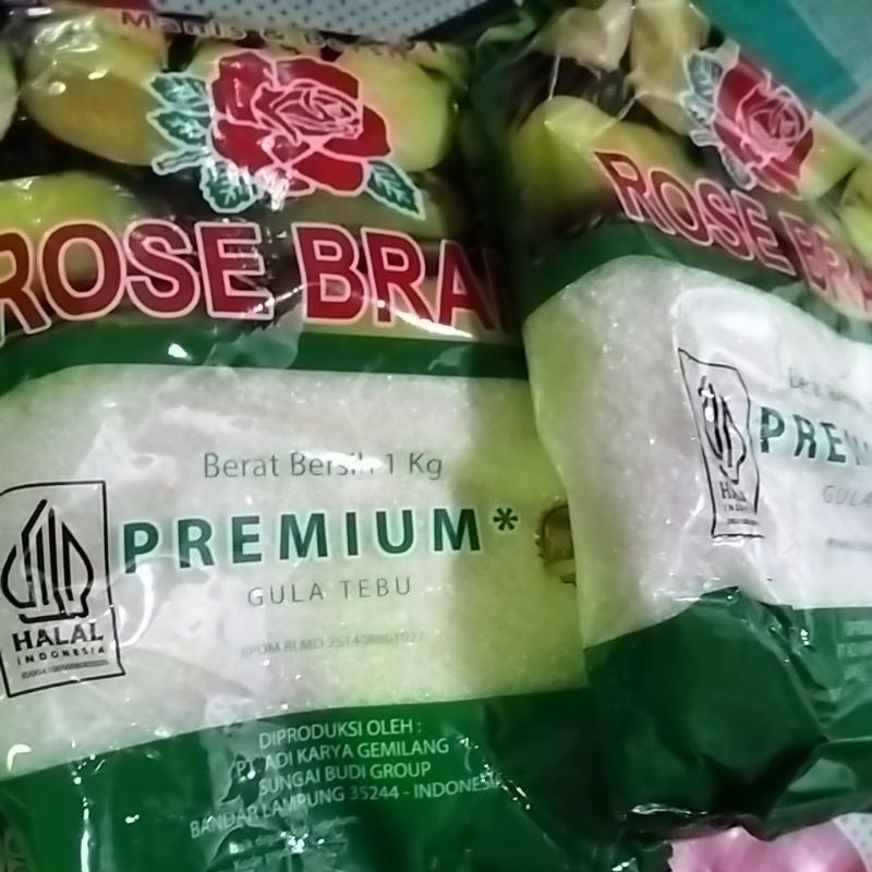 

rose brand hijau atau kuning 1kg