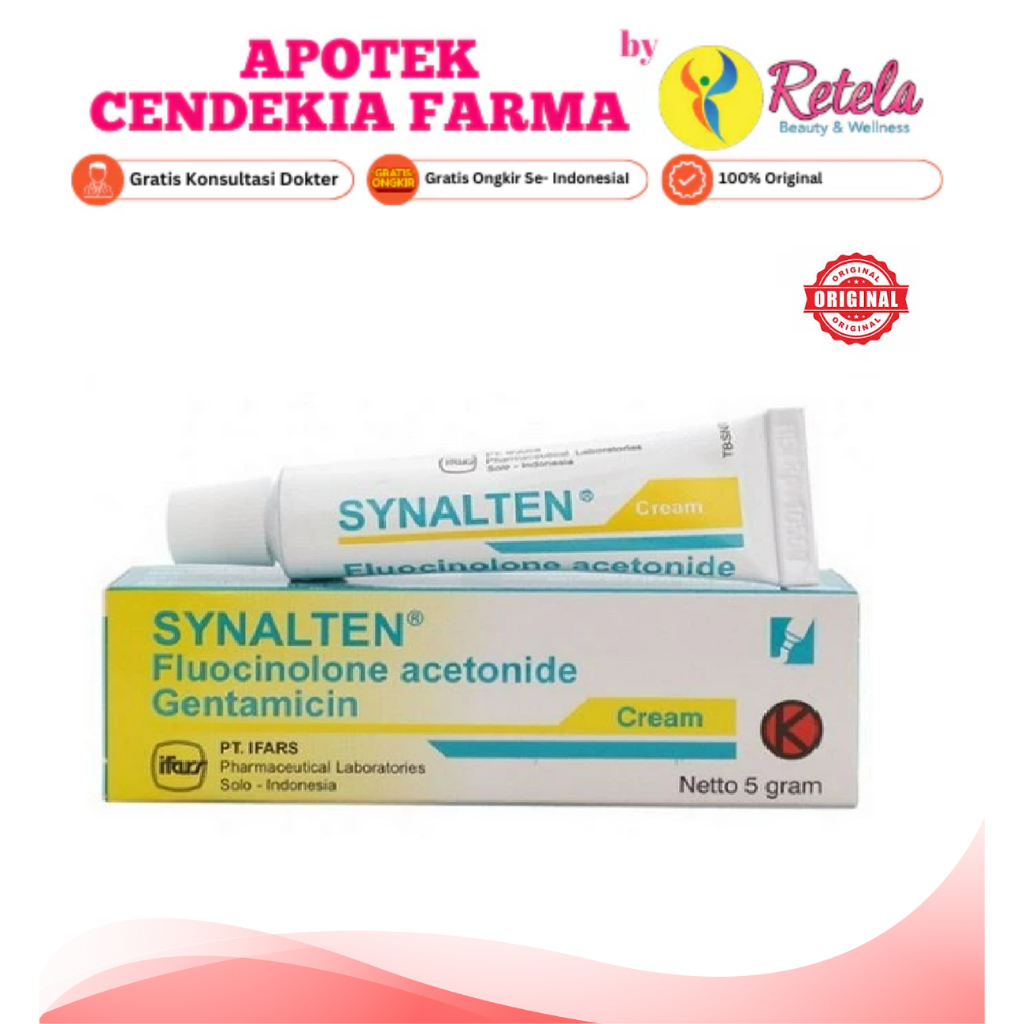 SYNALTEN CREAM 5GR / DERMATITIS / SALEP KULIT