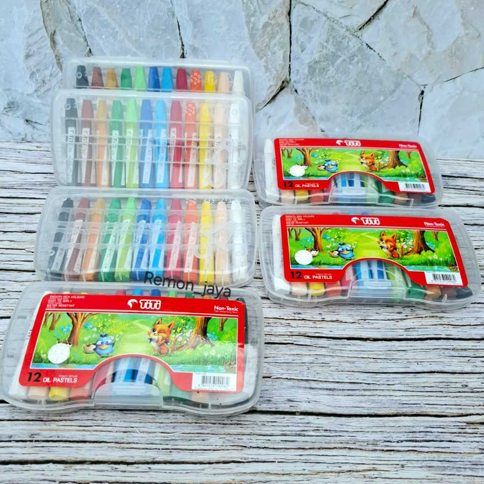 

SOS Oil Pastel TITI 12 Warna / Krayon / Krayon Warna