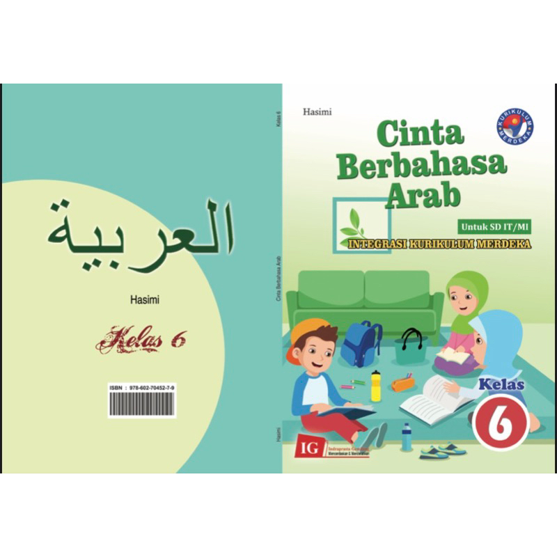 Hasimi Cinta Berbahasa Arab untuk SD/MI Kelas 6