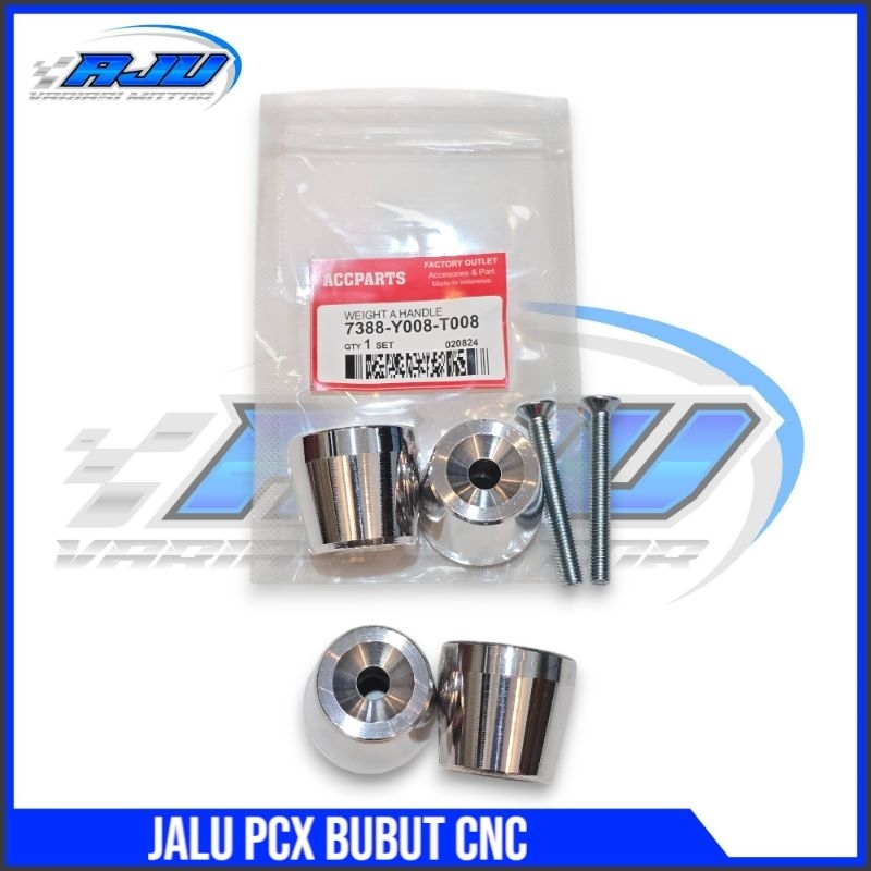 HOT DEALS JALU STANG PCX BUBUT BEAT DELUXE VARIO 160 GENIO SEPASANG JALU STANG PCX JALU STANG PCX