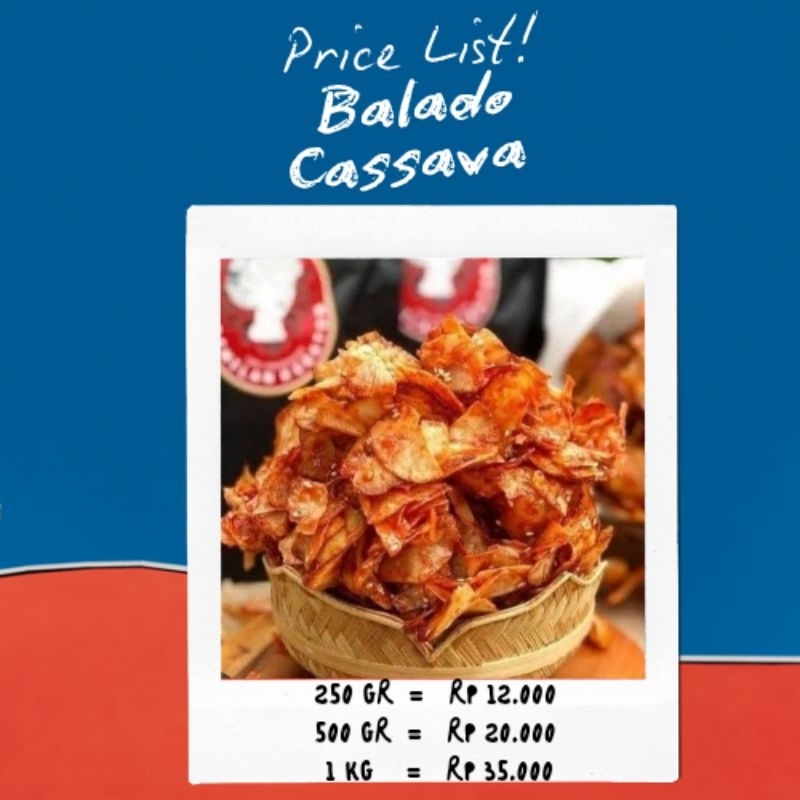

NAG!H KRIPIK - BALADO CASSAVA