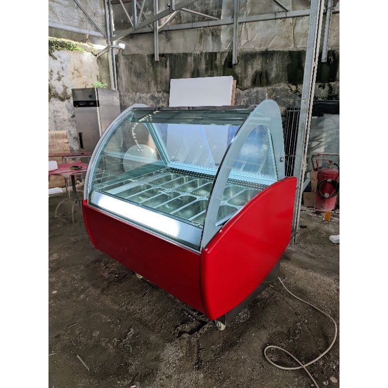 SHOWCASE GELATO 12 BIN (BEKAS)