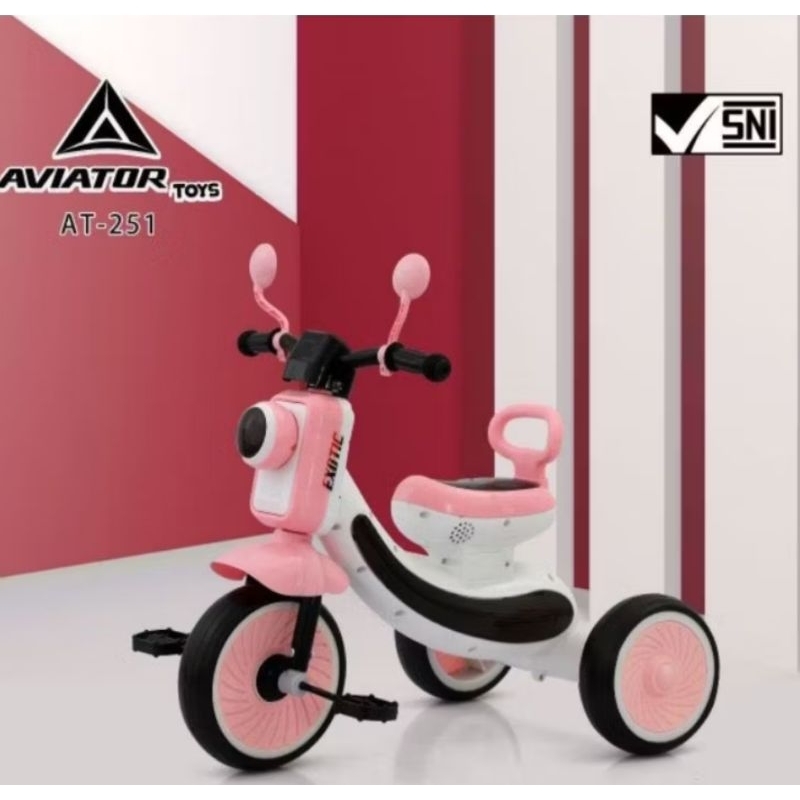 SEPEDA RODA 3 ANAK AVIATOR MICKEY