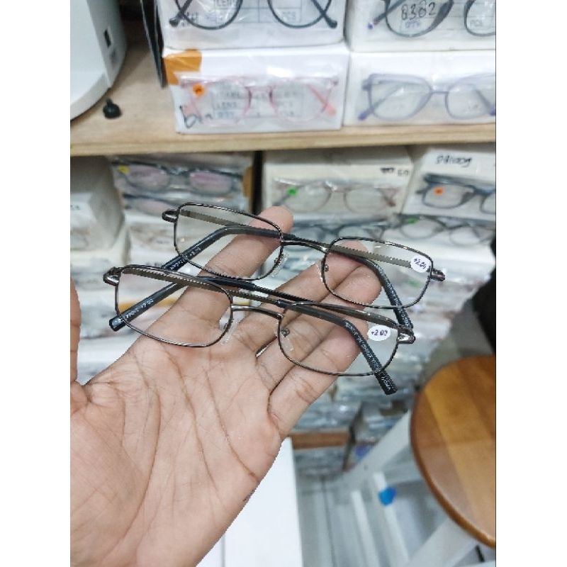 Kacamata baca besi stanlis Kacamata plus