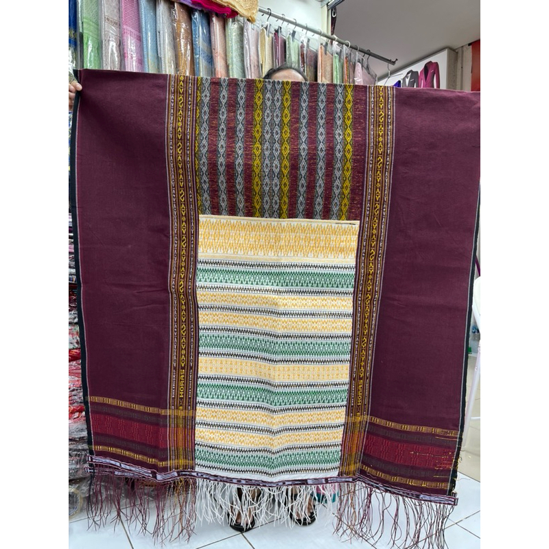 ULOS PUCCA TOBA ULOS PUCCA BUATAN MESIN