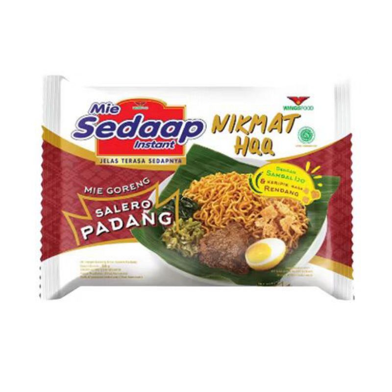 

5 pcs mie sedaap goreng Salero padang