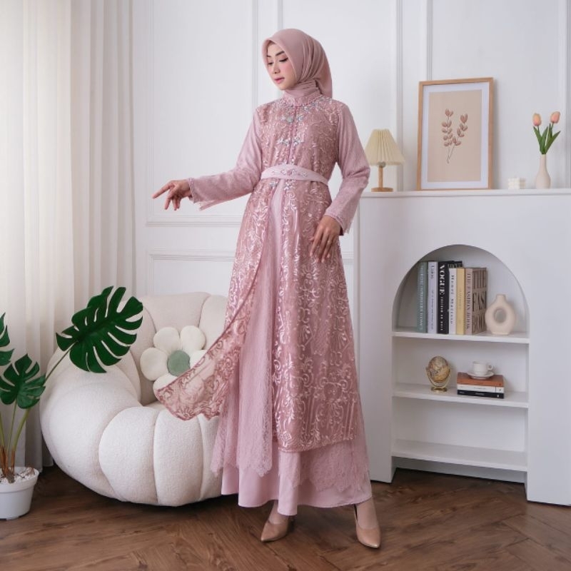 ZANETA DRESS - DRESS PREMIUM / GAMIS RAYA