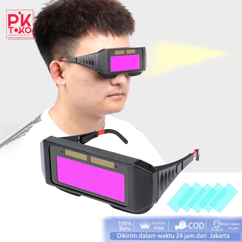 Kacamata Las Otomatis Kacamata Las Terbaik Auto Darkness Kacamata Lensa Kaca Las Kacamata Welding