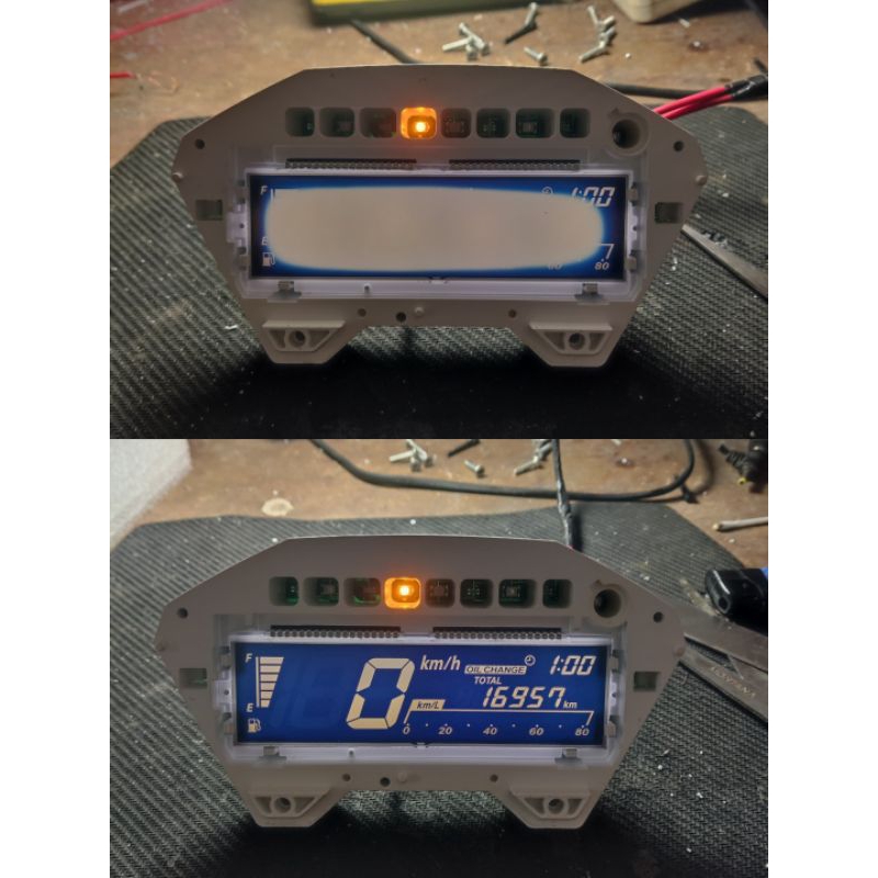 Polarizer LCD Speedometer Sunburn Motor Vario 125
