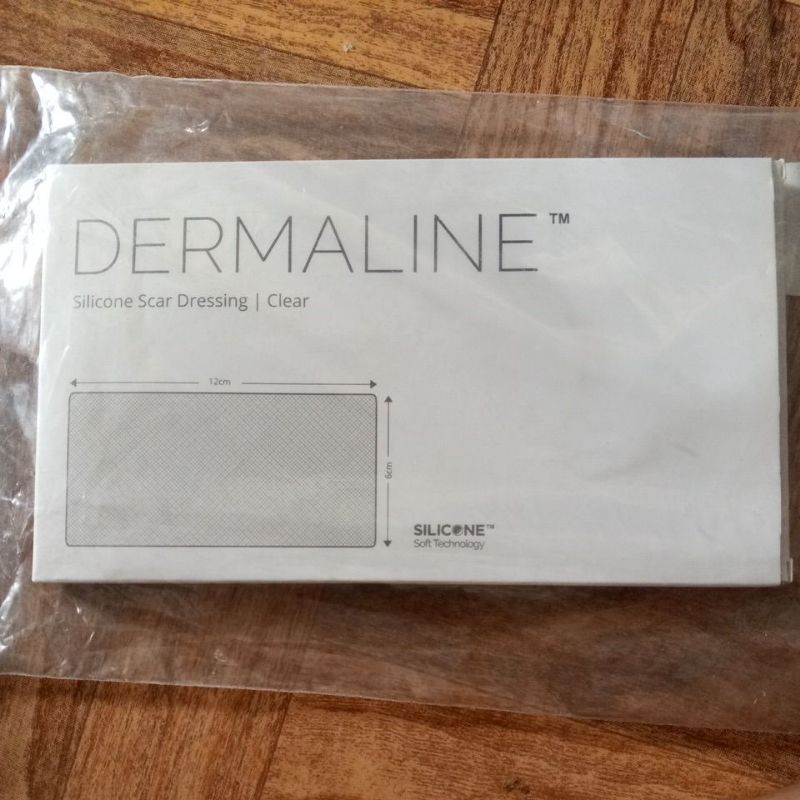perawatan keloid dermaline silicone scar 6x12cm
