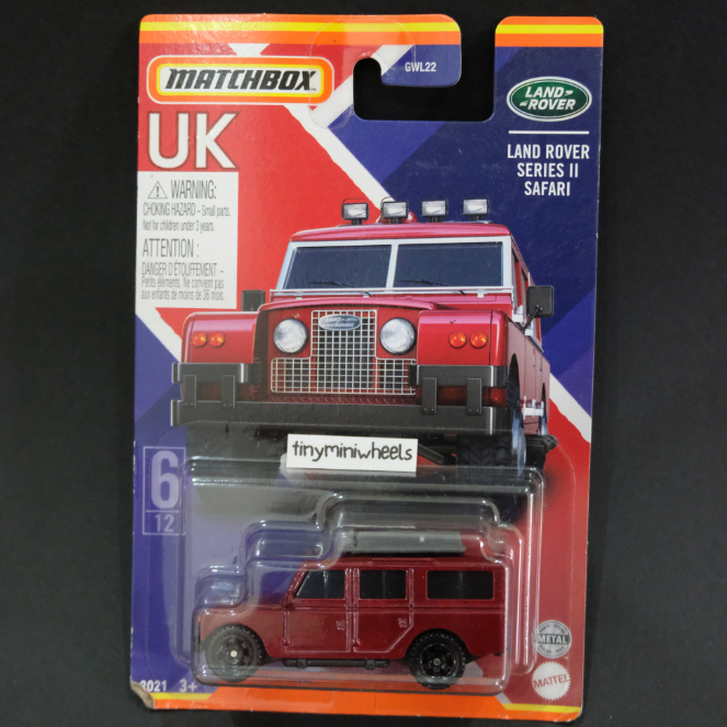 Matchbox UK Land ROver Series II Safari