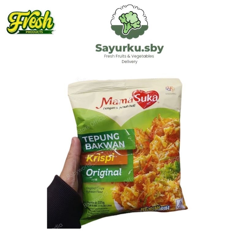 

Sayurku.Sby (bisa kirim instan) mama suka tepung bakwan bumbu 80gr