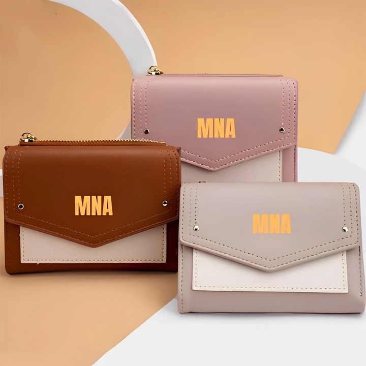 Dompet Wanita Terbaru Dompet Lipat Kecil Bahan Kulit - Dompet Lipat Wanita - Dompet Wanita