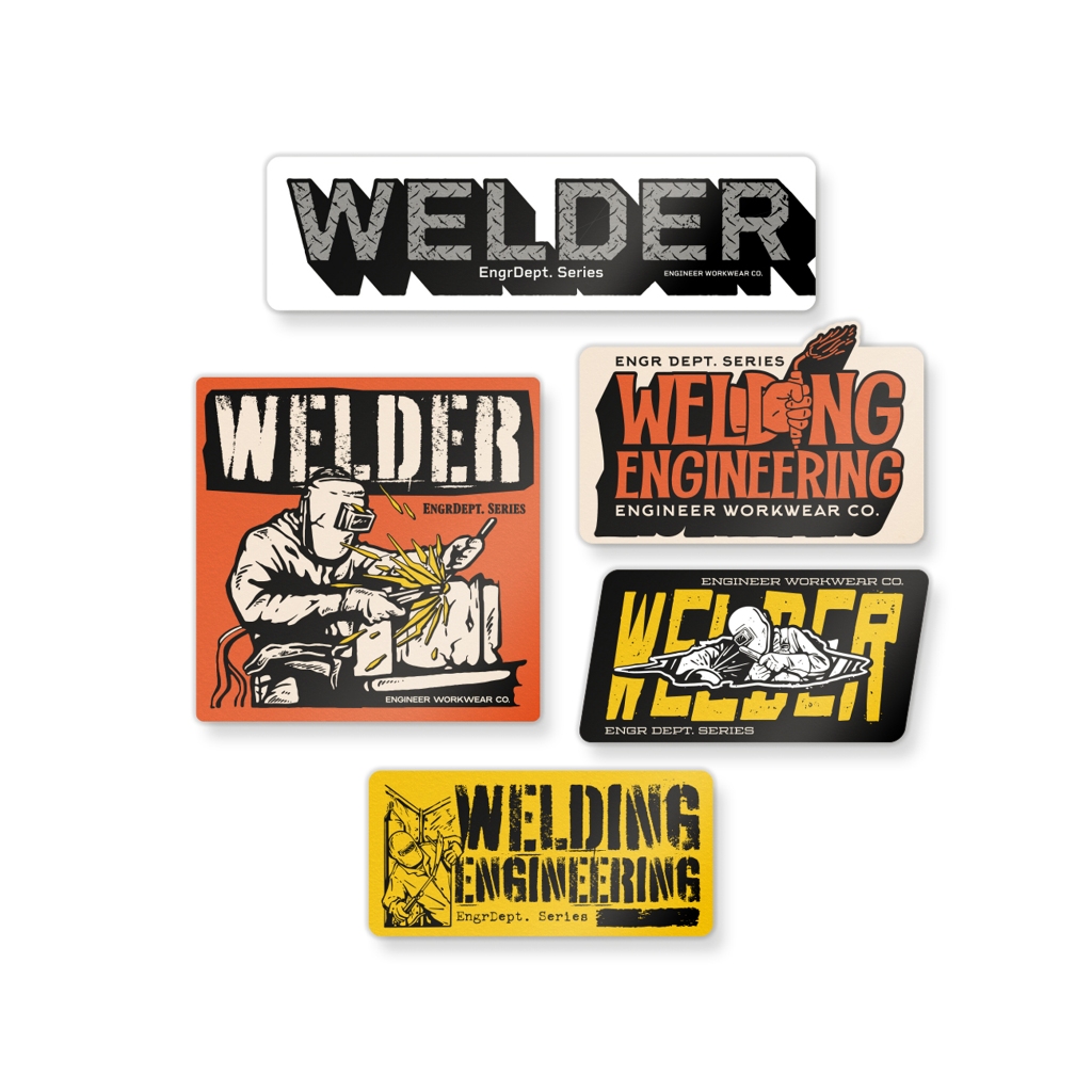 

STICKER PACK - ENGINEER DEPT SERIES