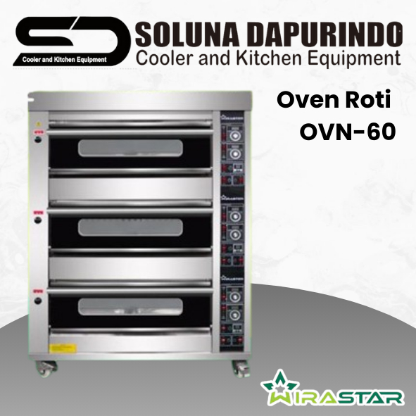 WIRASTAR Bread & Pizza Oven OVN-60 / OVN60 / OVN 60