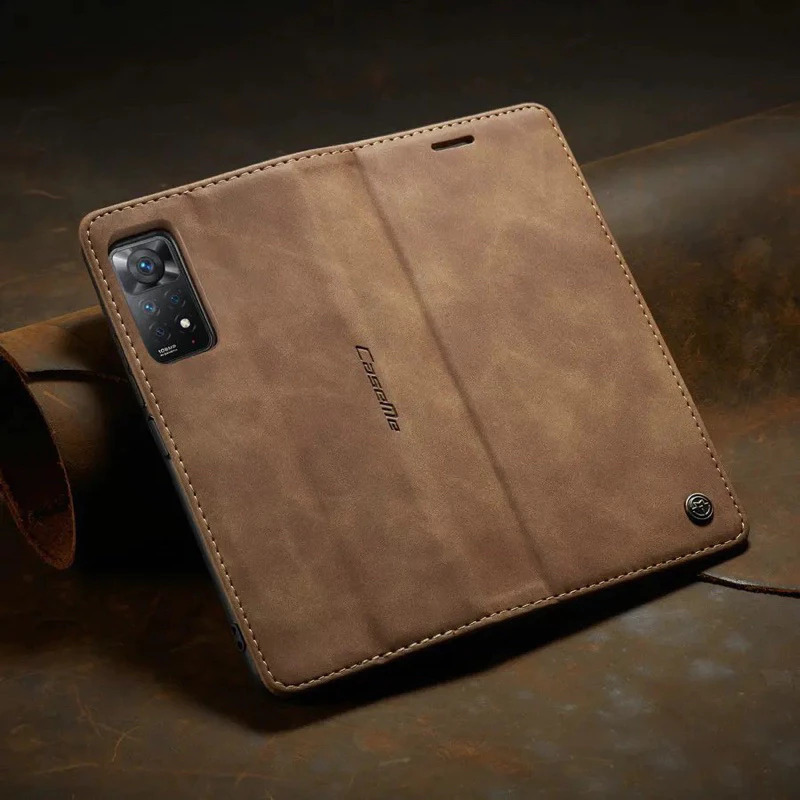 Case Kulit Flip CaseMe for XIAOMI Redmi Note 11 Pro 4G/5G Note 11 - Note 10 Pro Note 10 5G Note 10 4