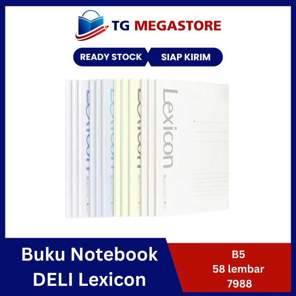 

Buku Notebook DELI Lexicon B5 58 lembar - 7988