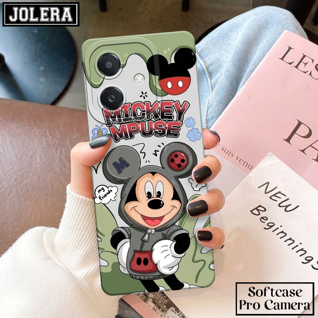 Case Hp OPPO A3 NFC Terbaru - Case Hp OPPO A3 NFC - Silikon Hp OPPO A3 NFC - Motif Cartoon Keren - C