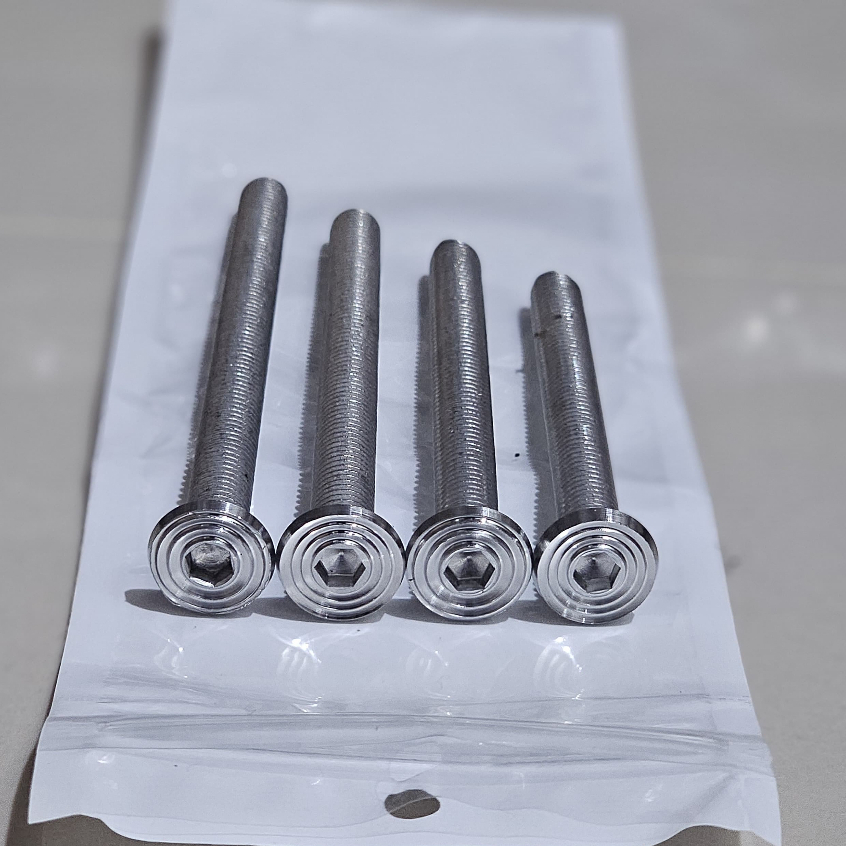 baut 12 m8 stainless panjang 8cm 9 cm 10 cm 11 cm SS 304 Slim