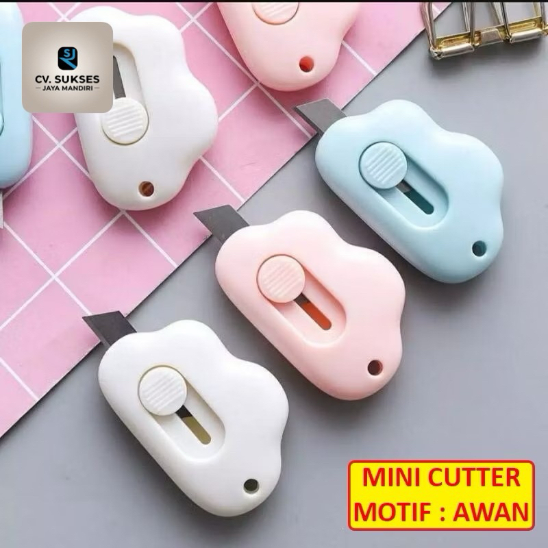 

MINI CUTTER PORTABLE / PISAU PEMOTONG KERTAS DAN PAKET UNBOXING SERBAGUNA Alat