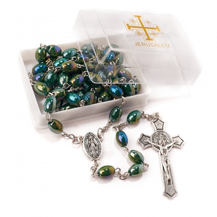 kalung doa anak kalung Rosario Anak Black Madonna Warna rosario tali fosfor rosario warna warni kalu