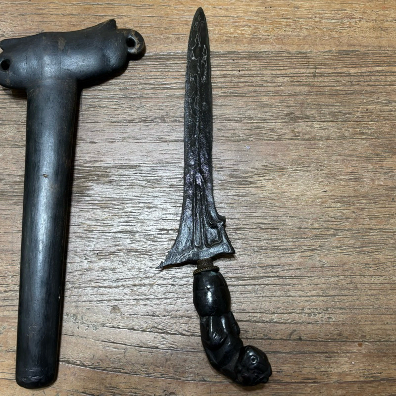 Keris Pusaka Patrem Sepuh Bethok Pasopati Pasupati Pajajaran Jenggolo Jenggala Wos Wutah TUS Wingit