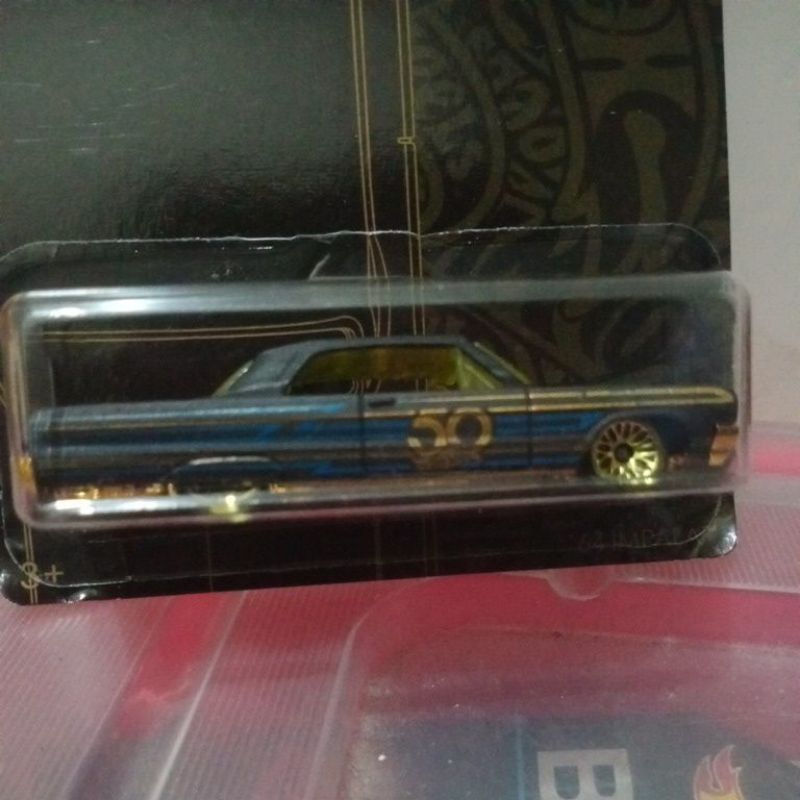 Hot Wheels 64 Impala Gold series