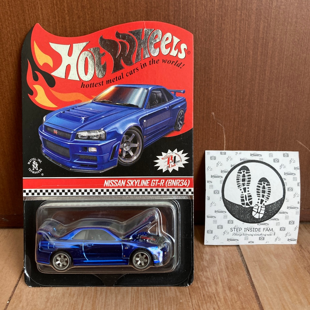Hot Wheels RLC Nissan Skyline GT-R R34 RLC Exclusive 2019 19 '19 Diecast HotWheels HW Red Line Club 