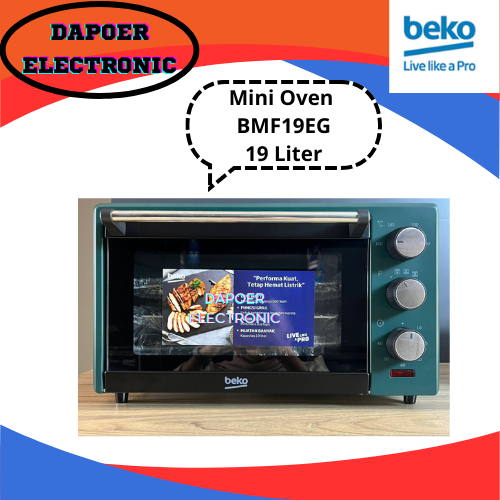 Mini Oven dan Air Fryer Beko BMF19EG 19 Liter GARANSI RESMI