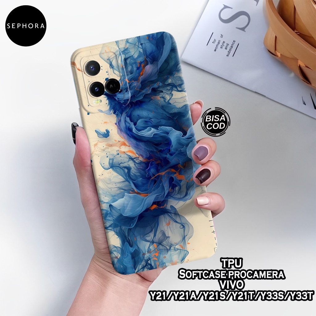 Case VIVO Y21/Y21A/Y21S/Y21T/Y33S/Y33T - Fashion Case Abstrak - Softcase VIVO Y21/Y21A/Y21S/Y21T/Y33
