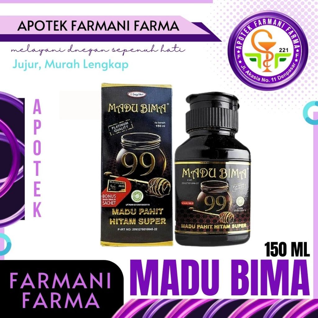 

MADU BIMA 99 150 ML / MADU BIMA SUPER PAHIT HERBAL