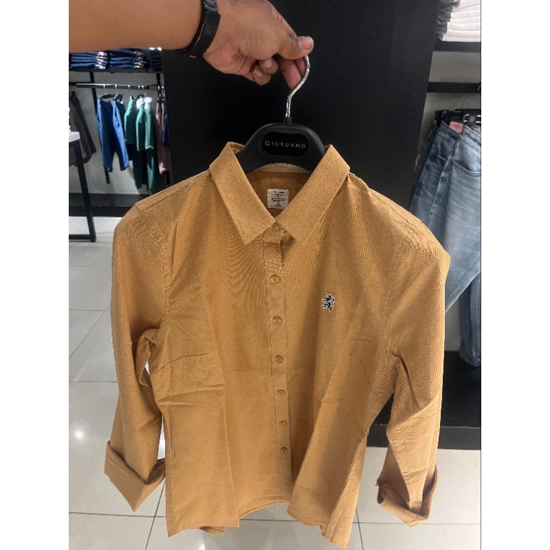 Jastip Kemeja Oxford Lion Giordano Size Wanita Sale 70% Original Store