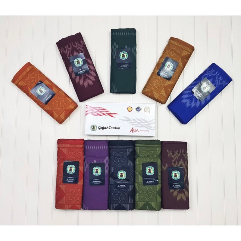 10 PCS - Grosir SARUNG GAJAH DUDUK SERI ASIA KEMBANG KODIAN LEBIH MURAH SARUNG GAJAH DUDUK SATU DUS 