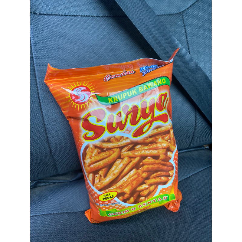 

surya snack keripik bawang 225 gr