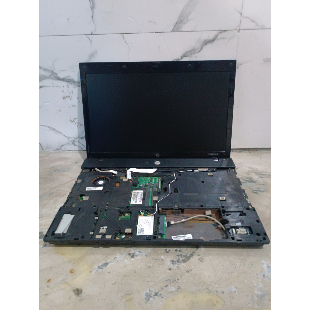 Hp pro book 4510S Casing + mesin mati + LCD + Minus Keyboard
