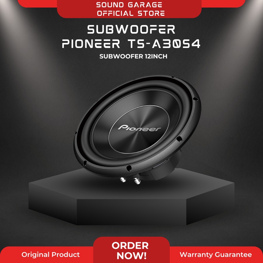 SUBWOOFER 4-OHM PIONEER 12INCH TS-A30S4