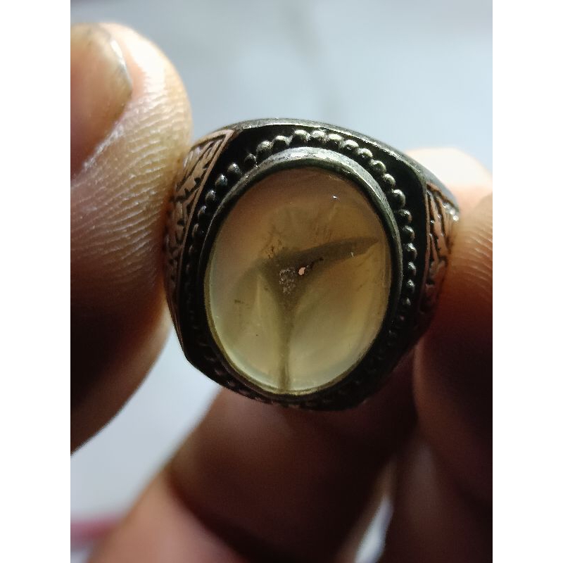 natural akik combong serambut